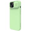 Nillkin CamShield Silicone Case for iPhone 14 - Green, Camera Lens Protector Included