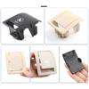 Car Rear Child Seat ISOFIX Fixing Cover for BMW X5 G05 X7 G07 Child Restraint Safety Belt Caps Replacement Parts