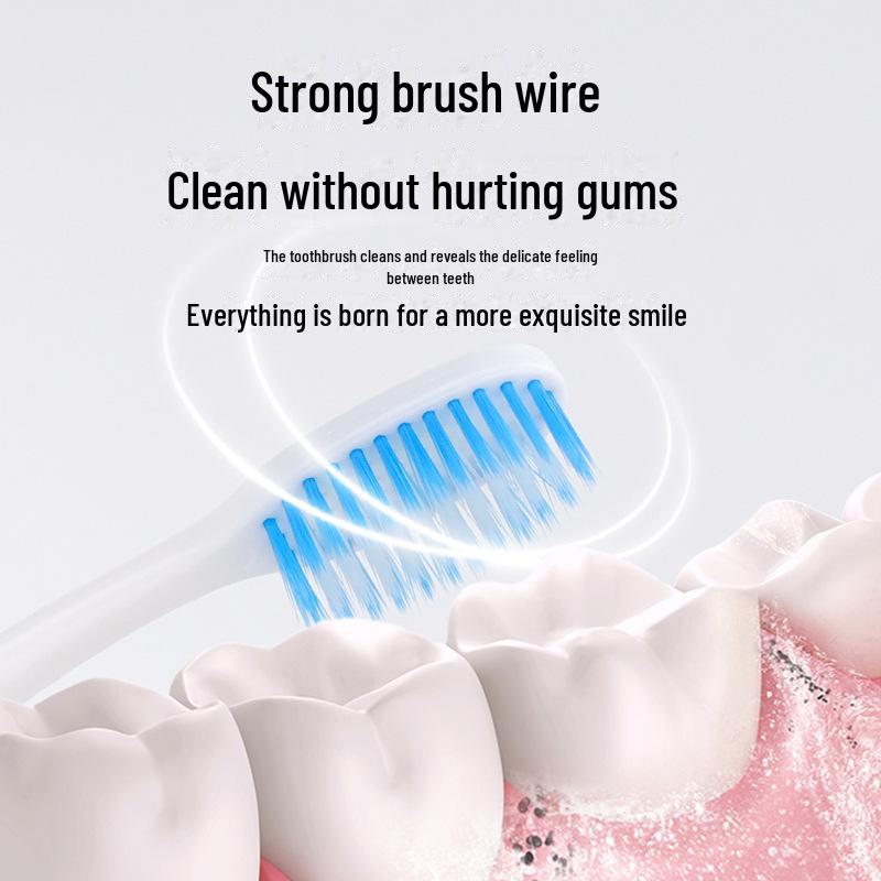 Зубная щетка Shuchen Advanced Soft Silk с густой щетиной для бережной чистки зубов и удаления пятен