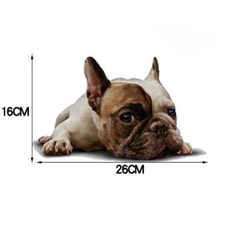 3D декоративные наклейки General Motors, милые наклейки для автомобиля с котенком и собакой, защитные от царапин, декоративные наклейки, креативные и реалистичные