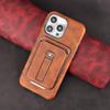 Подходит для чехла для телефона Apple 15promax Подставка Карта Магнитное притяжение IPhone16 Гальванизированный 14 Полное покрытие 13 Кожаный чехол 12