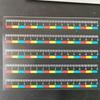 12cm Two-Color Adhesive Transparent Photo Scale for Forensic Ruler