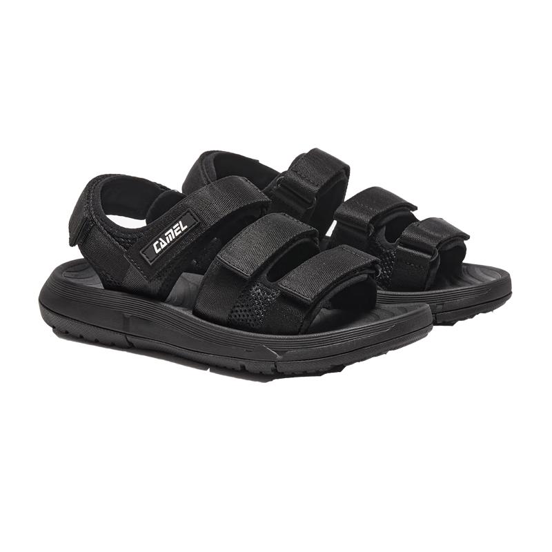 CAMEL Men's Velcro Colorblock Sport Beach Sandals