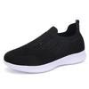 Women Casual Shoes Light Sneakers Breathable Mesh Summer Knitted Vulcanized Shoes Outdoor Slip-On Sock Shoes Plus Size Tennis