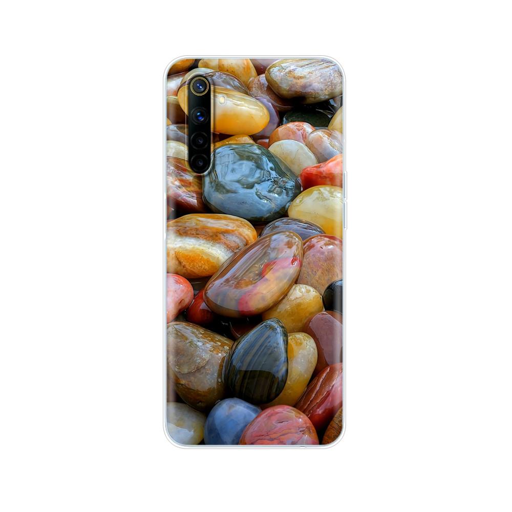 Для Realme 6 Pro 6s силиконовый чехол из мягкого ТПУ на заднюю панель телефона для OPPO Realme6 6Pro Realme6S чехол-бампер полный защитный чехол на 360°