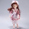 30CM Mini Movable 15Jointed Doll Girls Toy 3D Big Eyes BJD Princess Full Outfits Dresses Collection Childrens Doll Gift