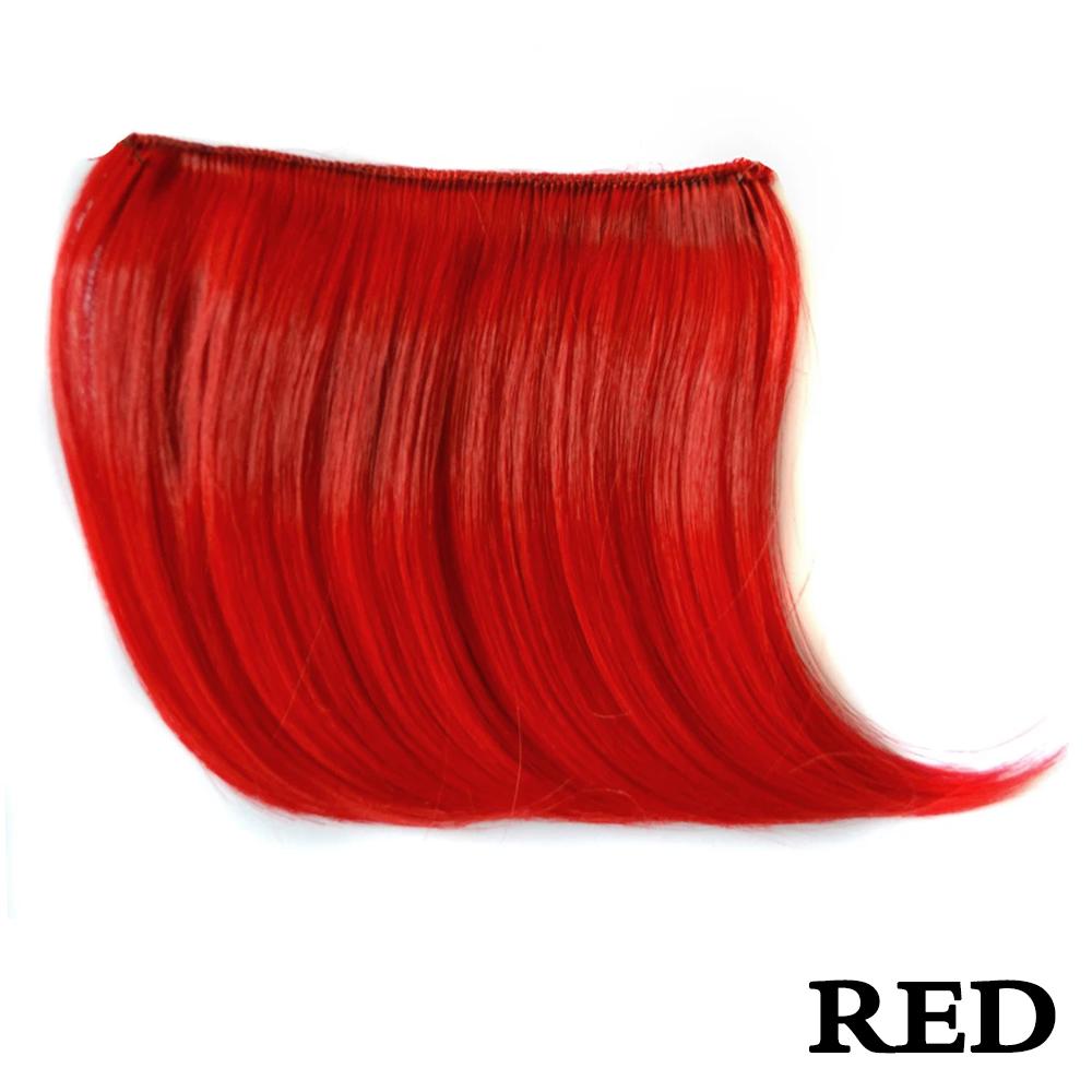 Синтетический двухкарточный фиксированный маленький парик с челкой в наращивании волос натуральные разноцветные аксессуары для волос для женщин легкая повседневная носка