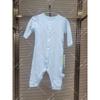 Aimer Baby Ab2753771/475022 Boys and Girls Milk Protein Cotton Single Layer Long Sleeve Romper