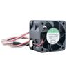 4cm 40mm Dual Ball Bearing Cooling Fan GM1204PQB1-8A PMD1204PQB1-A DC12V 2.6W 4.0W 2pin 1U2U Power Supply 40x40x28mm