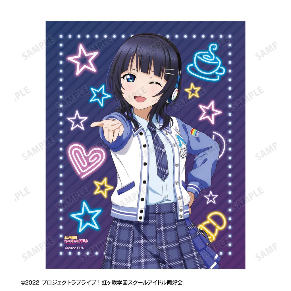 Love Live! Nijigasaki High School Idol Club Original Illustration Karin Asaka Miracle STAY TUNE! Canvas Board