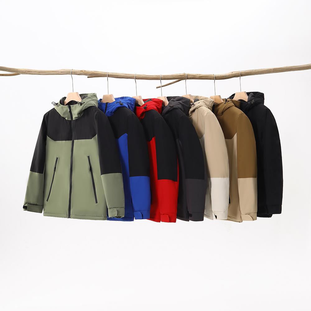 Winter Business Leisure Crystal Super Soft Cotton Assault Jacket For Men, Fashion Coat, Three Moisture-proof Windbreaker Jacket, Outdoor Adventure