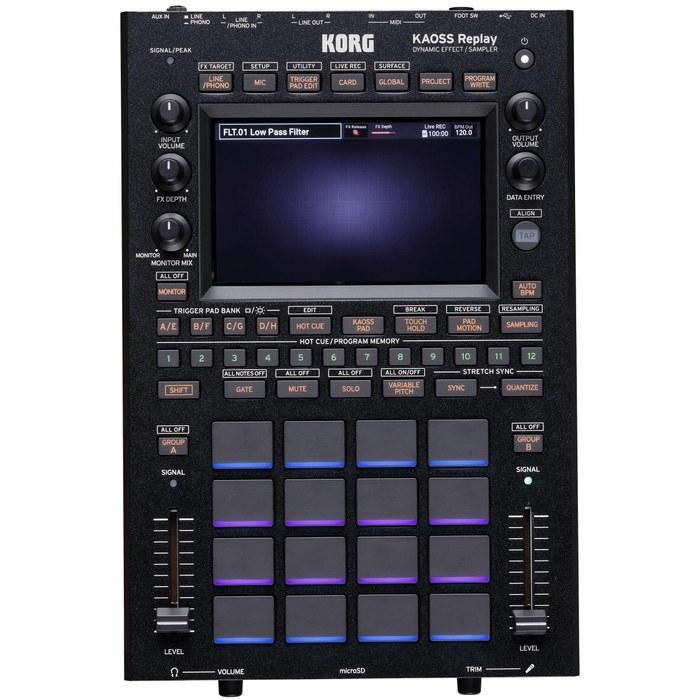 KORG KAOSS Replay DJ Эффекты/Сэмплер - Черный