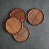 Natural Round Wooden Slice Cup Mat 1PC Coaster Tea Coffee Mug Drinks Holder for DIY Tableware Decor Durable Pad Home Coaster