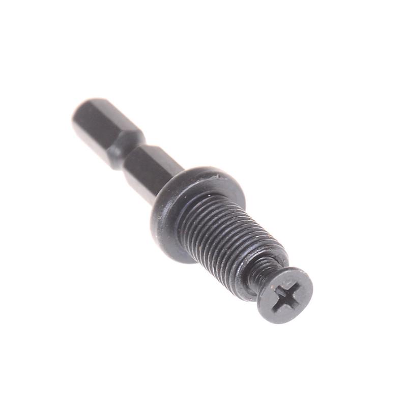 1/4-дюймовый шестигранный хвостовик для бесключевого сверла, адаптер-адаптер, инструмент для быстрой смены патрона