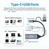 Карта захвата видео для игр Type C+USB на HDTV 4K 30 Гц 1080P 60 Гц Регистратор Видеокамера для видеоигр Конвертер с низкой задержкой