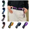 Wide Side Canvas Belt Canvas Men Waist Belt Retro Flame Belt Party