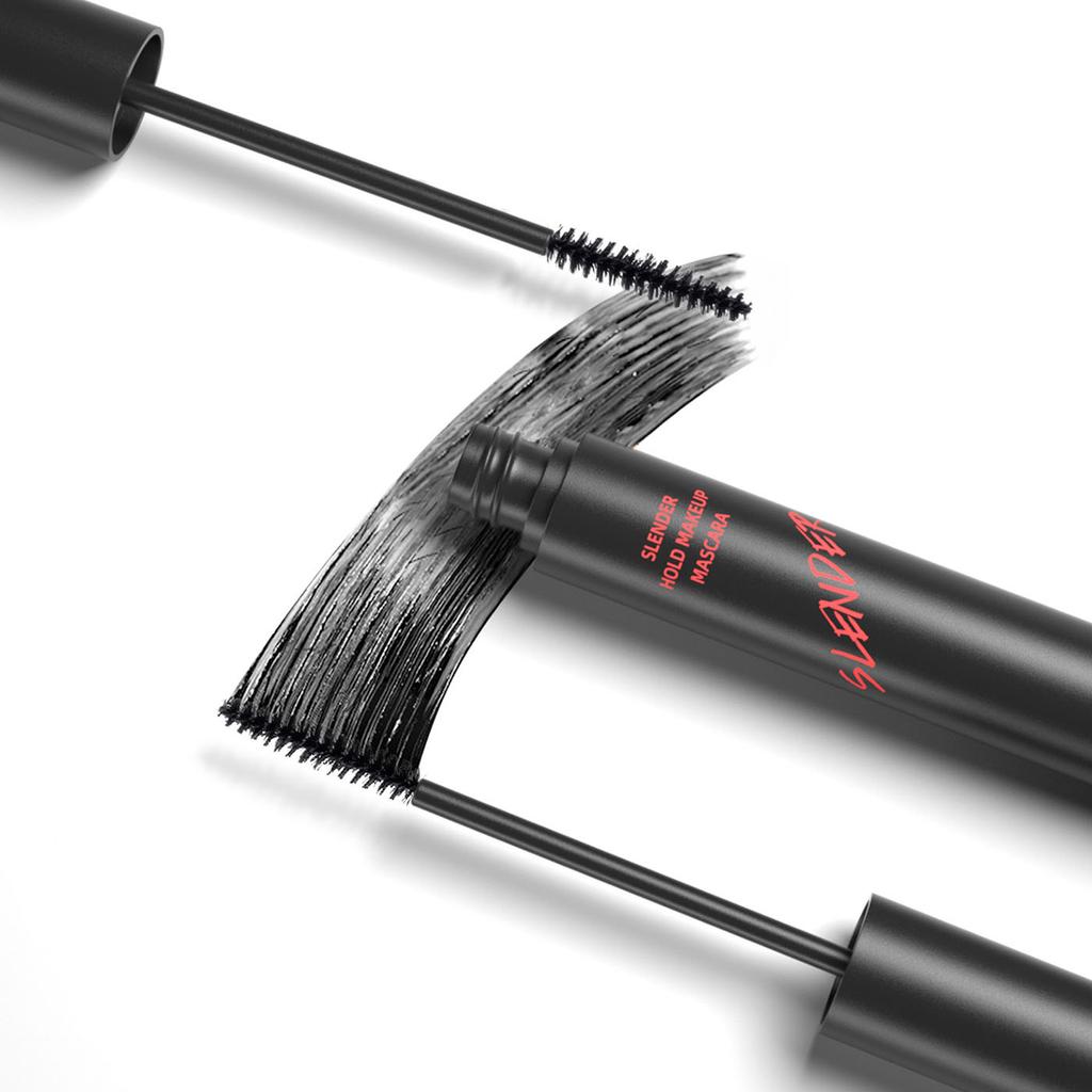 Тушь для ресниц с маленькой кисточкой Водостойкая, тонкая, не размазывающаяся, густая и вьющаяся тушь для ресниц