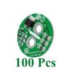 1~100Pcs Super Farad Capacitor Protection Board 2.5V Pre Soldered Balancing Equalizing Board Overvoltage Limiting Circuit PCB