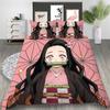 Japan Anime 3D Printed Kawaii Demon Slayer Bedding Set Duvet Covers Comforter Bedding Sets Bedclothes Bed Linen Home Textiles