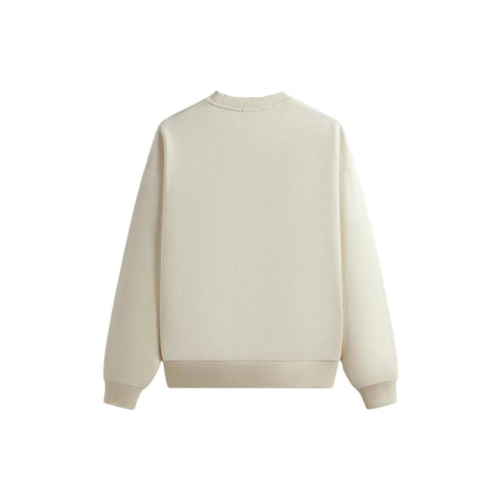Kith Мужские топы K&K Monogram Nelson Crewneck Sandrift кремового цвета KHM031992-104