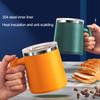 Отличная кружка для воды на 400 мл с двойными стенками, легко моется для питья