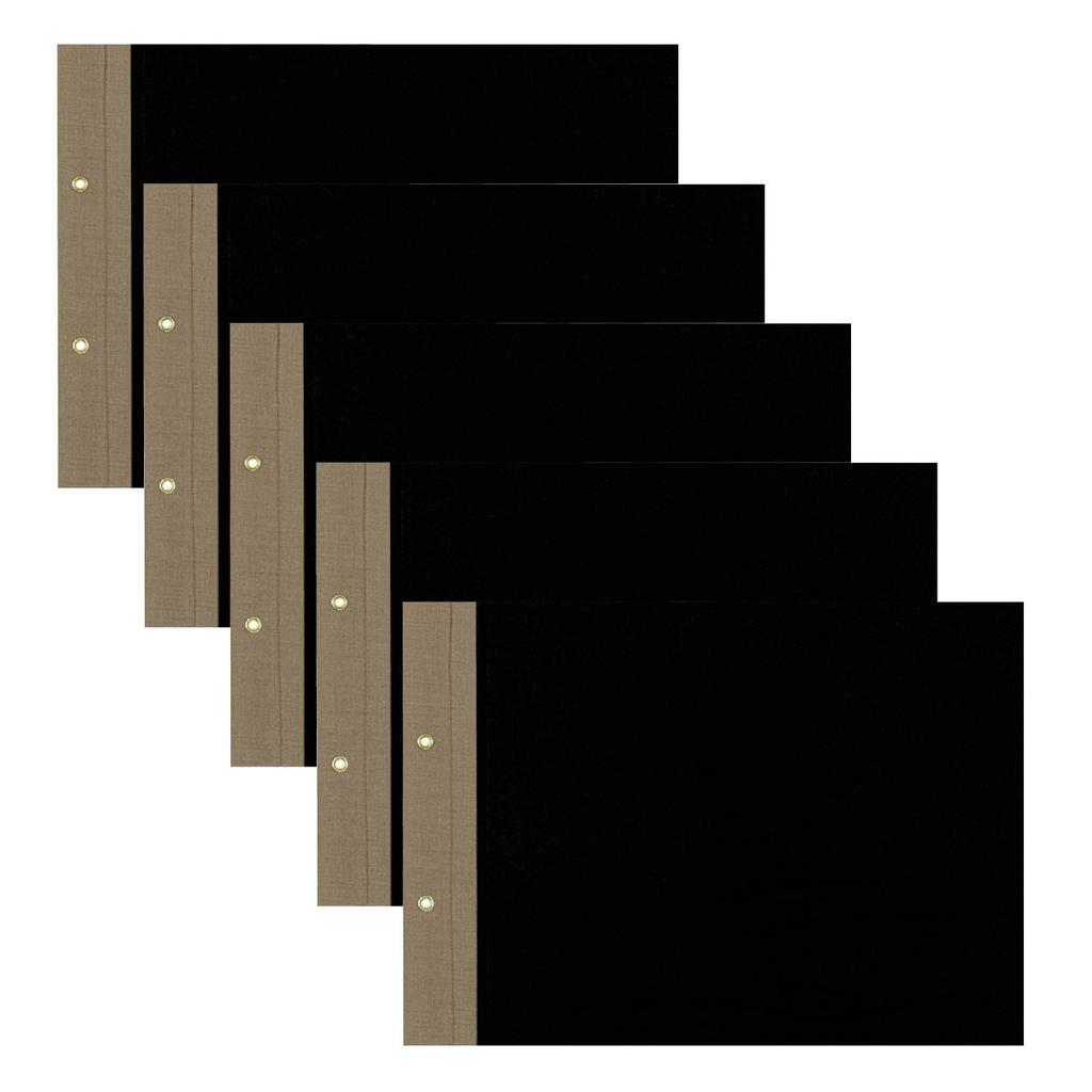 Kokuyo Binding Cover A4 Landscape 2 Holes 2 Sheets 1 Set 5 Books Set Tsu-17X5
