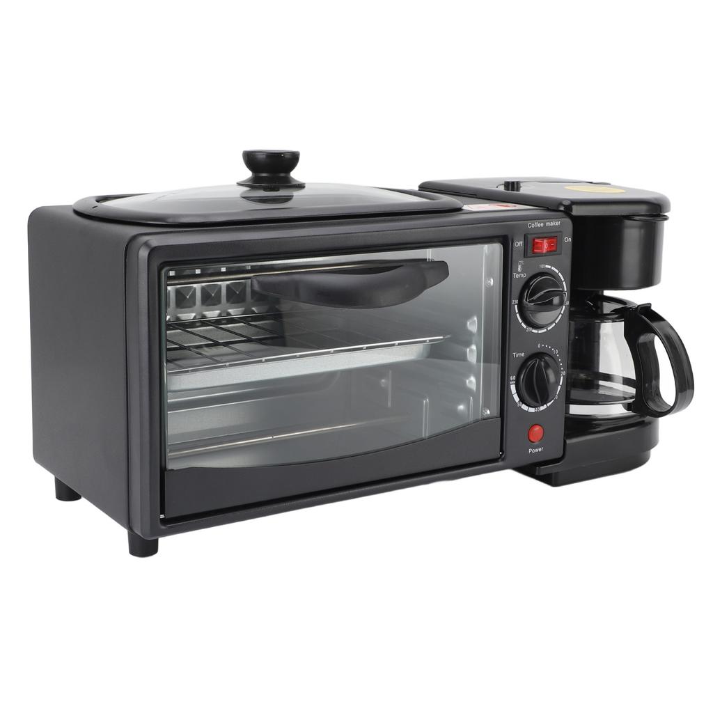 3 в 1 многофункциональная домашняя станция для завтрака тостер электрическая печь для завтрака для кухни США