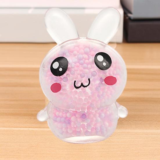 6 шт. Игрушка для снятия стресса Пасхальный кролик Шарики для снятия стресса Веселый сжимаемый кролик