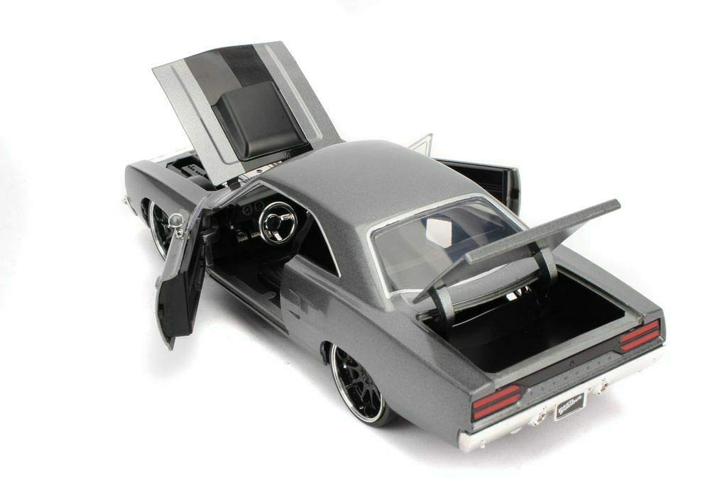 Литой автомобиль JADATOYS Fast and Furious PLYMOUTH ROAD RUNNER GRAY 124 DOM's [Предмет]