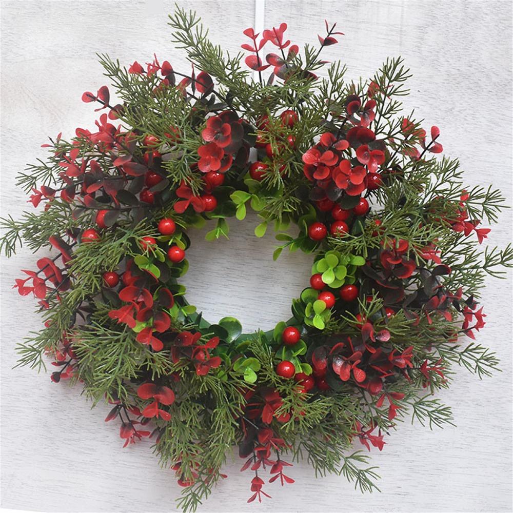 Рождественский венок Прочный и долговечный Отлично подходит для праздничных украшений Декоративный Самый продаваемый Подробный Очень востребованный
