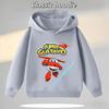 Детская толстовка с капюшоном Super Wings - Спортивная футболка для мальчиков - Повседневная кофта для девочек - Мультяшный принт - Осень/Зима, с длинным рукавом