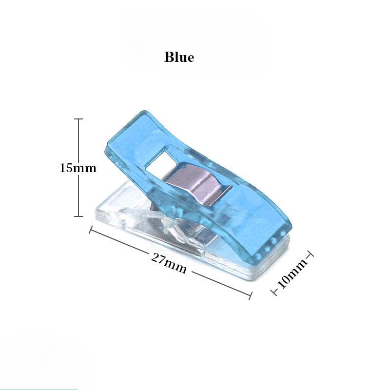 50/100 шт. красочные швейные зажимы многоцелевые пластиковые зажимы для квилтинга зажимы для рукоделия для шитья переплета DIY рукоделия