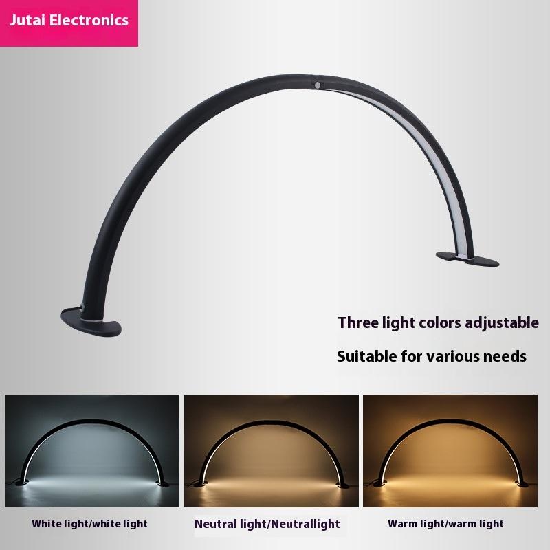 31-дюймовая светодиодная лампа для красоты на полмесяца, U-образная лампа для маникюра в американском стиле, напольная лампа для защиты глаз, косметическая лампа для татуировок, оптовая продажа