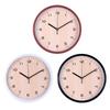 Wood Grain Simple Decorative Wall Clock Living Room Bedroom Style Silent Clock Modern Creative Restaurant Wall Clock