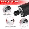 2000W 35000RPM Portable 4 Gear Brushless Electric Die Grinder Wireless Variable Rotary Tool Grinding Machine