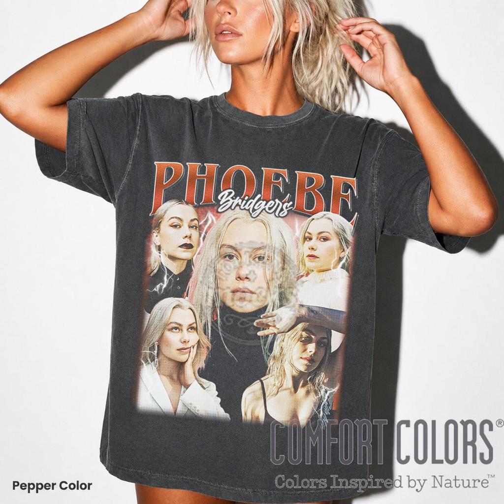 Vintage Phoebe Bridgers T-Shirt, Indie Singer Shirt, Phoebe Bridgers SweaT-Shirt, Comfort Colors Tee, Indie Music Fan Apparel FD