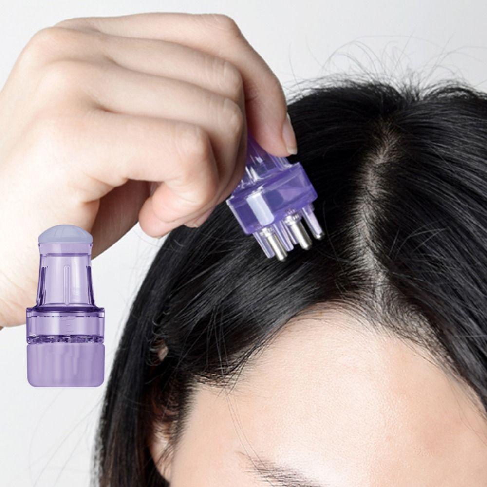 Portable Liquid Guiding Comb Plastic Hair Head Massager Hair Roots Massager  Scalp Treatment