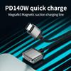 2 м PD 140 Вт Совместимый с MagSafe 3 Нейлоновый плетеный кабель USB-C для магнитной зарядки для MacBook