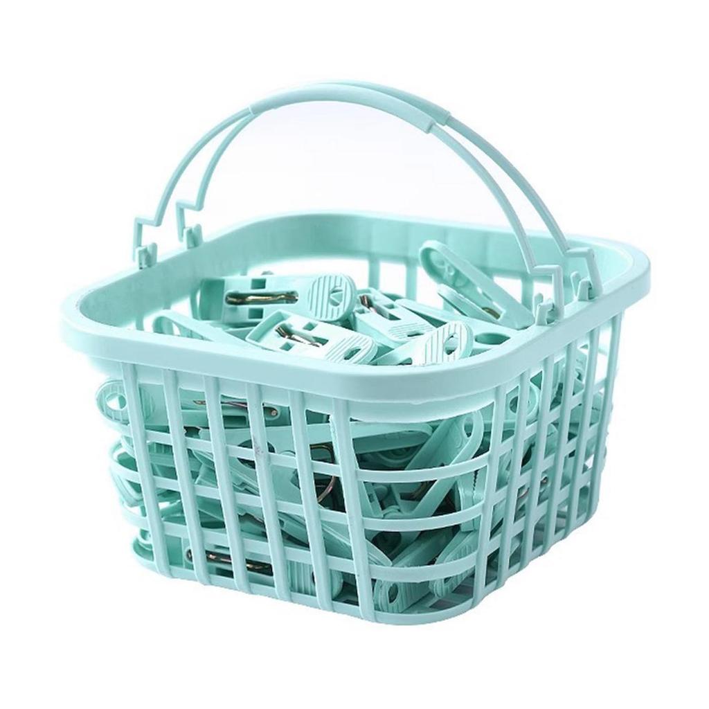 Plastic Clothespins 30 Pcs Strong Grip Anti Wind Durable Clips Multi Laundry Drying and Cable Organizer for Home Dorm Use
