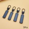 5pc Zipper Slider Puller Instant Zipper Repair Kit Replacement For Broken Buckle Travel Bag Suitcase Zipper Head DIY Sewing