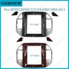 9.7 Inch 2 Din Car Radio Fascias For MITSUBISHI V73 PAJERO 2004-2011 Tesla Style Multimedia Frame Video Player  Panel Trim