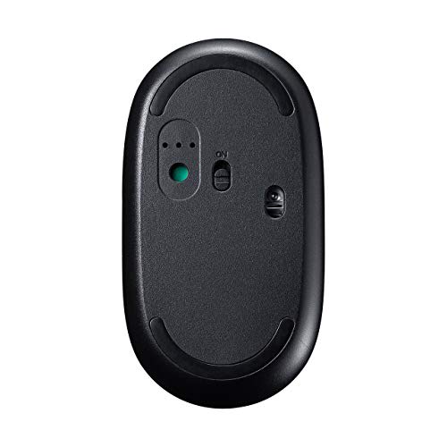 Sanwa Supply Wireless Keyboard with Mouse (No Numeric Keypad) USB Connection 2.4GHz Rechargeable Japanese 86 Keys Pantograph Black SKB-WL32SETBK