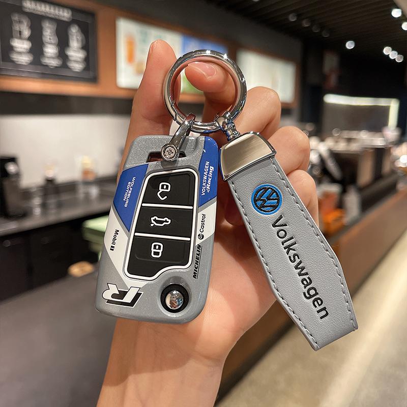Чехол-брелок для ключа автомобиля в стиле VOLKSWAGEN VW Для VW Volkseagen Passat B8 Magotan Для Skoda Superb A7 Kodiaq Seat