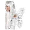 Smiffys Womens/Ladies Glitter Angel Wings Costume Prop