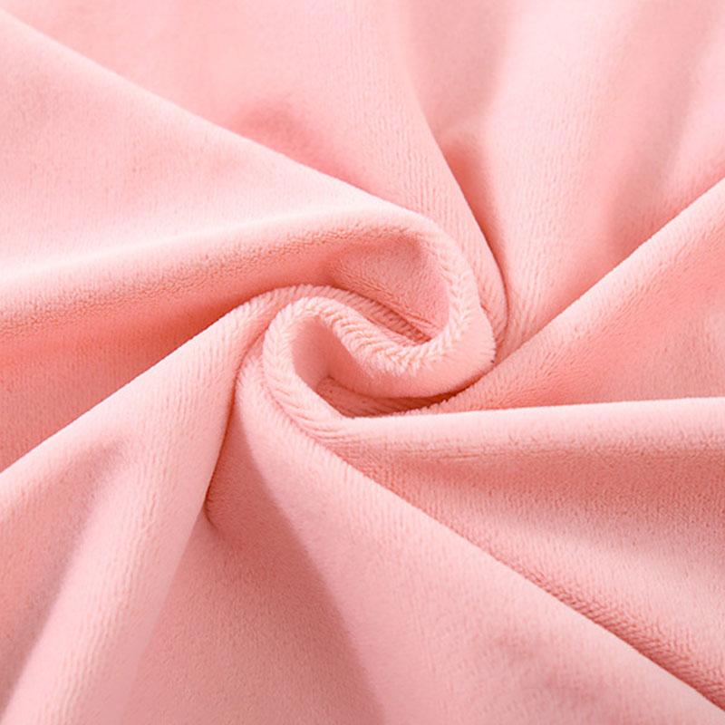 Латексная зимняя термонаволочка Детская бархатная стираная детская наволочка с эффектом памяти Вышитая однотонная плюшевая наволочка