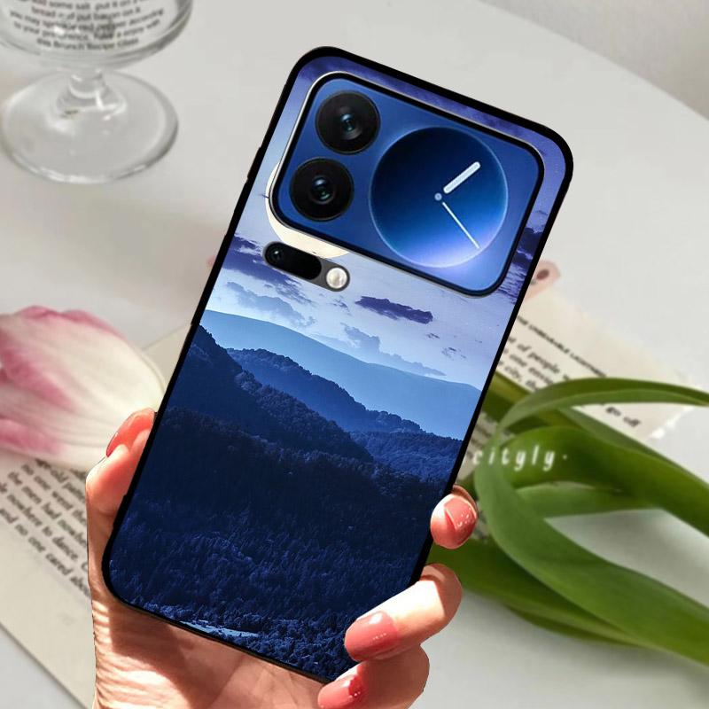 Чехол для Xiaomi Mi 17 Pro Max/17Pro Модный Ударопрочный Защитный Задний Чехол Для Xiaomi 17 ProMax Мягкий ТПУ Силиконовый Чехол для Телефона