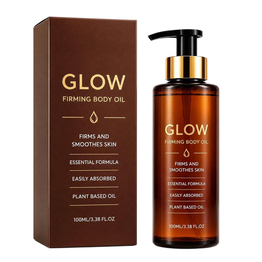 Укрепляющее масло для тела GLOW 100 мл с глицерином, растительного происхождения