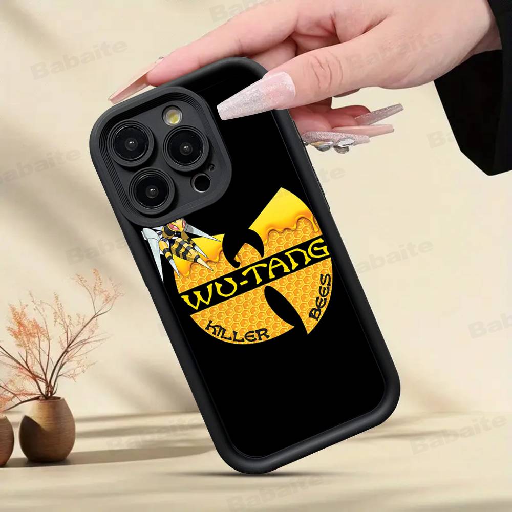 Чехол для телефона Band W-wu Classic T-tang для IPhone 17 16 15 14 13 12 11 Pro Max Mini Plus Мягкая задняя крышка из ТПУ