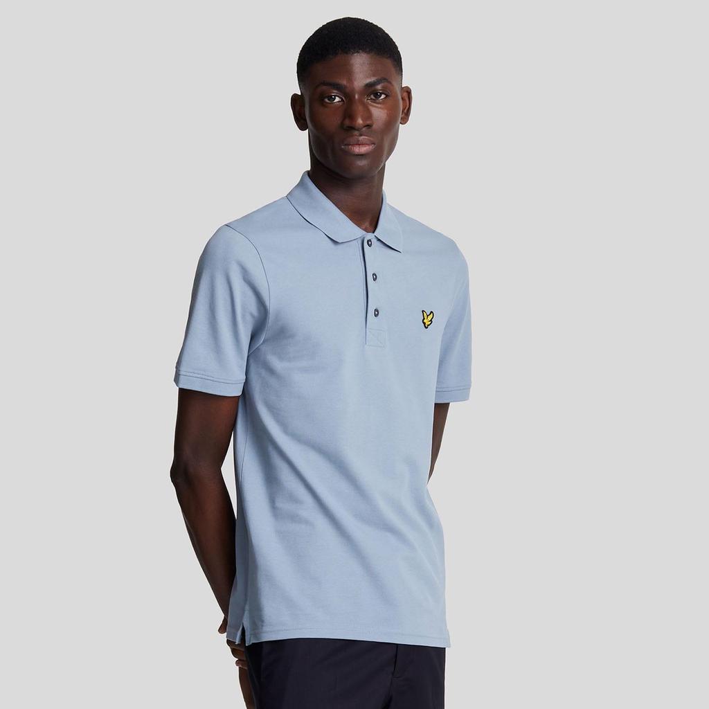 Lyle & Scott Мужская однотонная рубашка поло