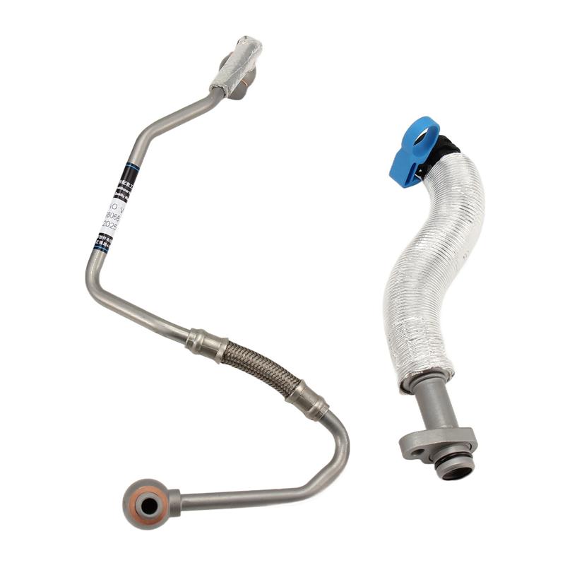 L10A Lubricating Turbocharger Oil Pipe Joint 037979 037956 Return Line For 308 408 RCZ 3008 508 Citroen C4 C5 DS
